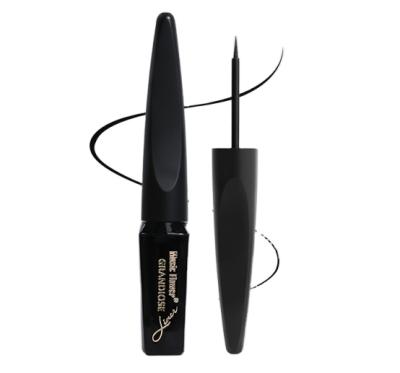 China Hot Selling Waterproof Music Flower Waterproof Private Label Long Lasting Smudge Proof Smooth Eyeliner Black Liquid Eyeliner for sale