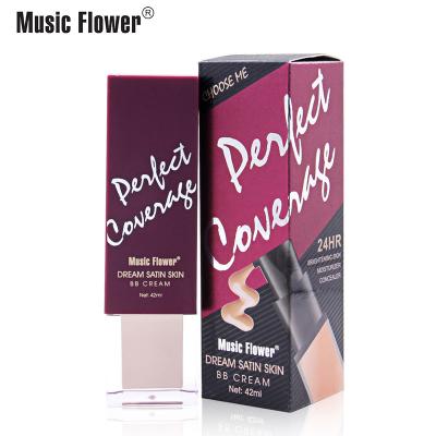 China Brighten Music Flower Oil Control Waterproof Long Lasting Full Coverage Matte Square Face BB Cream BB Cream Style for sale