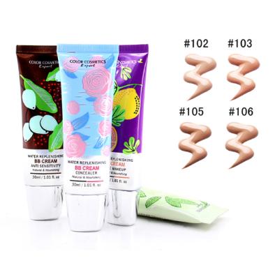 China Price Nourishing Cheap Stock Long Use Waterproof Full Cover Brightening Base Tube Natural Nourishing Matte Liquid BB Cream OEM for sale