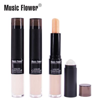 China Light Up Music Wholesale Flower In Stock Makeup Set Full Coverage 3 In 1 Creamy Contour Stick + Liquid Eye Concealer With Ball Applicator for sale