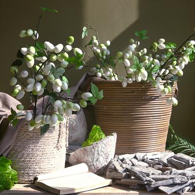 China Party Wedding 2021Home Decoration Flower Arrangement Ornaments Olive Fruit Creative Photography Props Artificial Fruit for sale