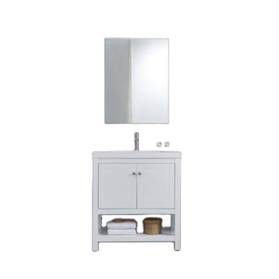 China Storage In Modern Simple Modern Sink Style Bathroom Cabinet for sale