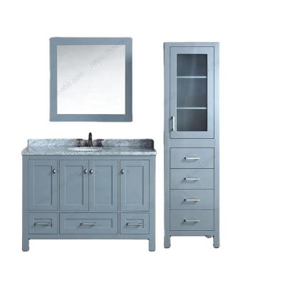 China Eco-friendly Water Proof Bath Cabinet Sink Cabinet Bath Room Vanity Bathroom Cabinet Vanity for sale