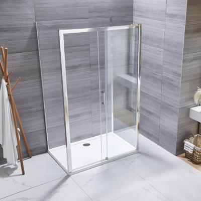 China EUROPEAN Entop Sliding Door Enclosure Screen Bathroom Shower Room Free Glass Shower Door for sale