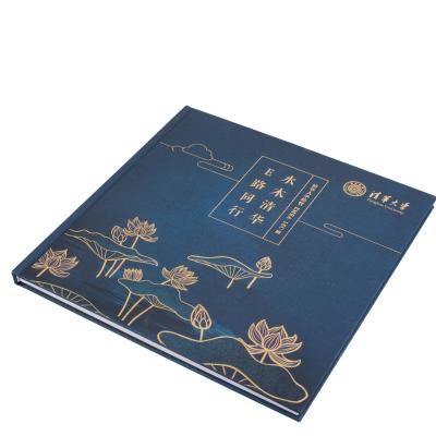 China paper & Cardboard Hardcover Pantone CMYK Customized Fancy Art School Year Book for sale