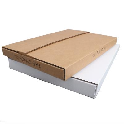 China Recycled Materials Self Seal Wrap Around Book Mailing Box Mailing Book Envelope Cardboard Luxury Mailing Boxes for sale