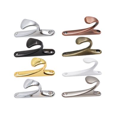 China Viable Wholesale Hardware Single Hooks Coat Hooks Hangers for Coats Towel Robe Hat Backpack Bathroom Hanging Hooks for sale