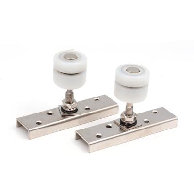 China Modern Sliding Door Hanging Top Wheel and Roller Shower Door Rollers Wheels for sale