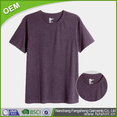 China Anti-pilling Men Manufacturer T-shirt Factory Bangladesh for sale