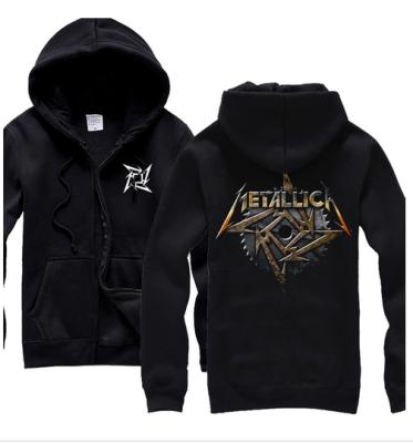 China Anti-pilling New Style For South America Metal Zipper Mens Fleece Hoodie Jacket for sale