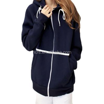 China Anti-pilling 2015 new spring women hoodies clothes long sleeved thin type wholesale hoodie sports sweater zipper hooded jacket suit for sale