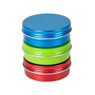 China Wholesale Custom Empty Round COOKIE Tin Jar Aluminum Tin Can for sale