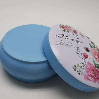 China Round Candle / Round Candy / Gift China Factory Food Grade Tin Box For Party Favor for sale