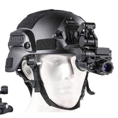 China 400m high quality installation helmet IP66 1080P 400m fast suitable adult monocular helmet for sale