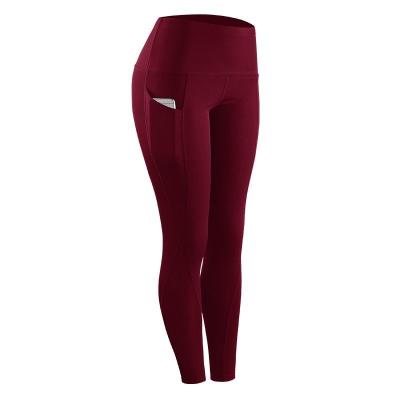 China Dropshipping Women Breathable Breathable Clothing Women Compression Fitness Gaiters Skinny Pants With Pocket Delivery From Shenzhen for sale