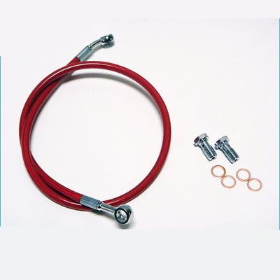 China Automotive Braided Front Line Auto Brake Hydraulic Brake System SAE J1401 Rear Brake Oil Hose Standard Motorcycle Hose for sale