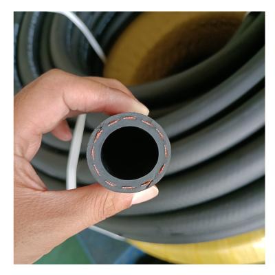 China Smooth Surface NBR Steel Wire Braid Fuel Oil Dispenser Gas Station Hydraulic Rubber Hose for sale