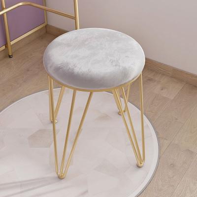 China Princess Light Luxury Web Portable European Celebrity Makeup Household Dressing Modern Simple Small Foot Stool for sale