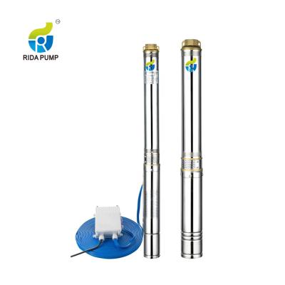 China RIDA High 4inch China robin water pump jd submersible pump for sale