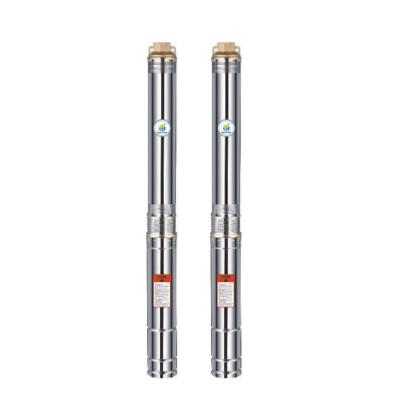 China 3 Inch Solar Submersible Pump Deep Well Water Gasoline Industrial Boilers Price for sale