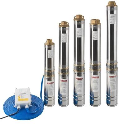 China High efficiency 2 inch 3 inch water submersible deep well pumps. of diameter for sale