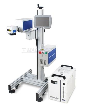 China JPT air-cooled ultra-violet pulse laser 500W1000W fiberflying laser marking machine for cutting PPR. PVC. PE materials for sale