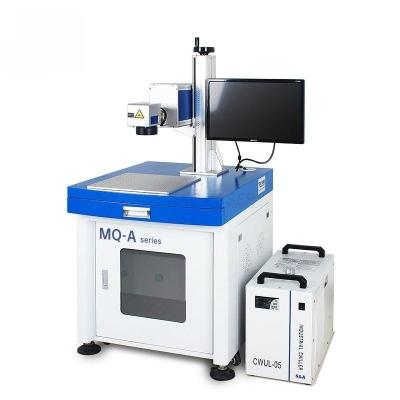 China NC Wholesale Price Supplier Water Cooled Table 3W5W10W High Speed ​​Desktop UV Laser Marking Machine For Sunglass Pen Ceramic Plastic UV Laser for sale