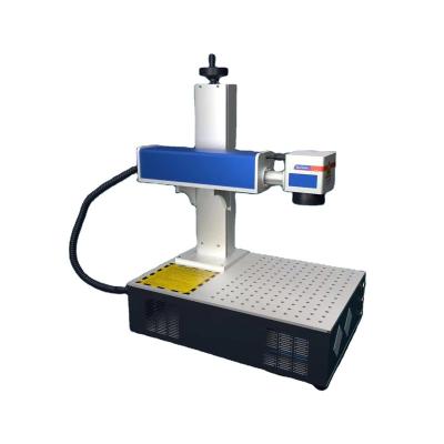 China Air-cooled Desktop Laptop Mouse KeyboardsLaser Marker Equipment20w30w50w Regular Fiber Laser Marking Machine for Stainless Steel for sale