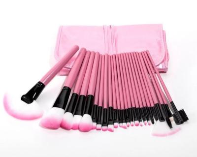 China 2023 Simple Style Hot Selling Makeup Set Black Luxury Eye Makeup Brush Set 24pcs Private Label Makeup Brush Set for sale