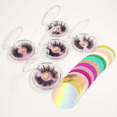 China Gracebeauty Comfortable Mink Eyelashes 3D False Silk Highlights Empty Lash Box Wispy 25Mm Mink Eyelashes for sale