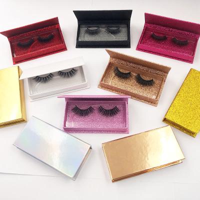 China 2022 Hot Sale Comfortable Cruelty Free 3D False Eyelashes 100% Silk Handmade Mink False Eyelashes for sale