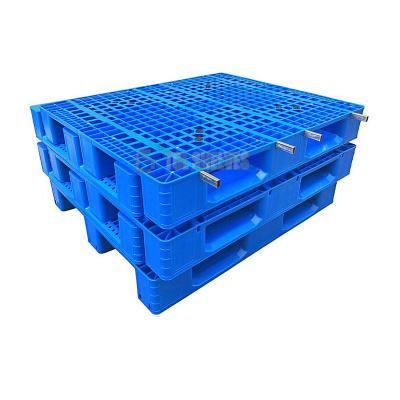 China Blaue Eurohochleistungspaletten, Plastikexport-Paletten 1300mm×1100mm×155mm zu verkaufen