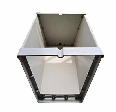 China Hydroponic PVC PVC Plant Growing Gutter Grow Bowl For Strawberry And Vegetable for sale