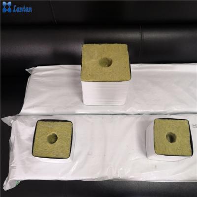 China Used for greenhouse & Farm & Garden vegetable planting. Agricultural Hydroponic Culture Rockwool Slabs For Greenhouse Vegetable Planting for sale