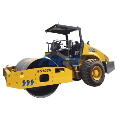 China Construction worksÂ   XS103H Single Drum 10 Ton Vibraory Roller Compactor For Sale for sale