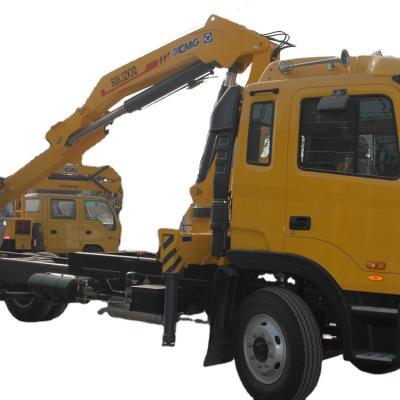 China TRUCK CRANE SQ6.3ZK2Q knuckle boom 6.3 ton hydraulic pickup truck crane for sale for sale