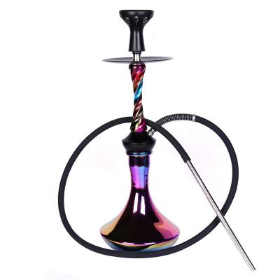 China Rainbow Factory Sale Big Arabic Russian Hookah Set Hookah Wholesale Shisha Rainbow Narguile 25 Inches for sale