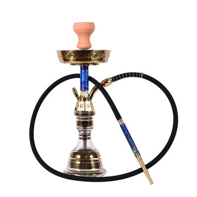 China Customized Portable Fizzy Travel Sheesha Kaca Szklana Fajka Wodna Hubbly Fancy Egyptian Luxury Glass Hookah Shisha Smoking Hookah for sale