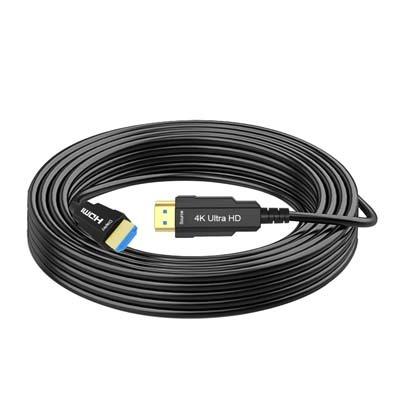 China 4K 60Hz UHD Hybrid Active Optical Fiber Cable (4:4:4) 18Gbps HDMI2.0 CABLE IN-AOC01 5M 10m 20M 30M 40M 50M for sale