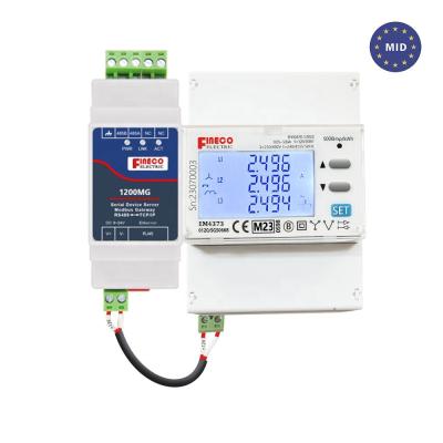 Κίνα Ψηφιακό μόνο MID Εγκρίθηκε EM4373 CT 3*230/400V 0,05-5 6 A Τριφασικός αναλυτής ισχύος προς πώληση