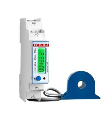 China EM115-Mod 230V 100A Single-Phase Electric Meter with Jammer Stable Performance for sale