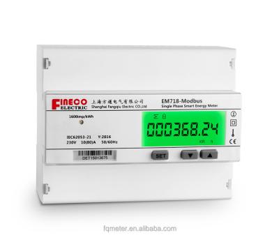 China EM718-Mod 230V 10 80 A Smartmeter Remote Control Electric Meter for Energy Monitoring for sale