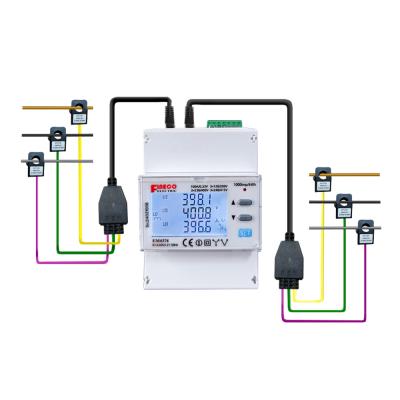 Cina EM4374 analizzatore di potenza tre fasi Rogowski coil meter in vendita