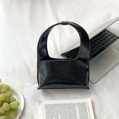 China Fashion Wholesale Fashion Bags Women Handbags Ladies Clutch Coin Clip PU Leather Handbag Bright Mini Bag for sale