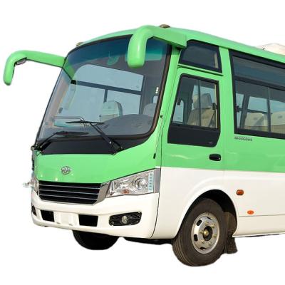 China 7.2m front engine 23 seats diesel manual bus for sale