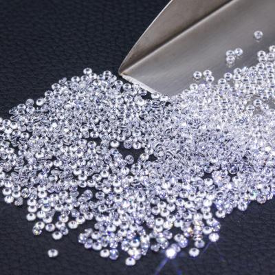 China Wholesale Moissanite RINNTIN M01 Per Carat Price Moissanite Diamond 0.8-2.9mm Round Cut DE Color VVS Loose Moissanite for sale