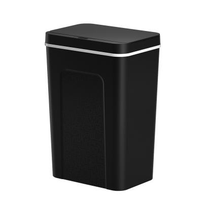 China New 18L Large Capacity Automatic Intelligent Trash Can Smart Sensor Trash Bin For Kitchen Hotel Office Bathroom for sale