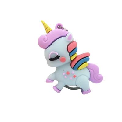 China Girly Bag Accessories Design Accessories New Color Unicorn Key Chain Customized Key Chain for sale