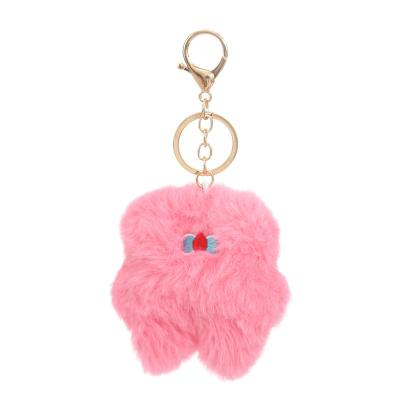 China Creative Bag Accessories OEM/ODM and Lovely Key Chain Toy Plush Unique Cute Key Chain Bag Pendant Key Chain for Students for sale