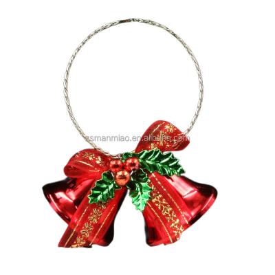 China Metal Christmas Bell Shaped Pendants for Trees and Doors Hanging for sale